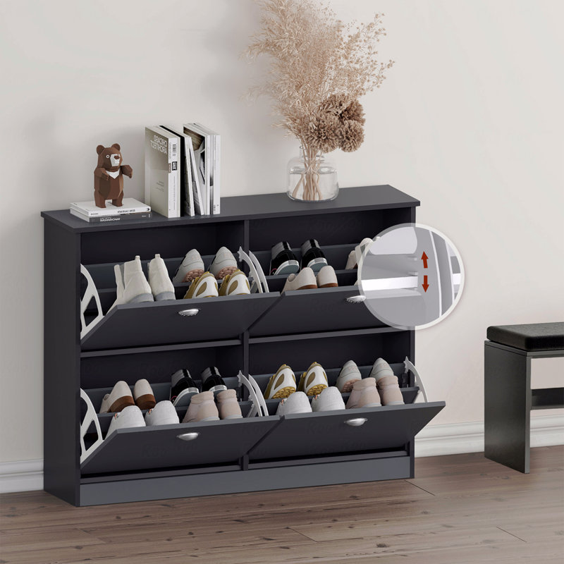 Range-chaussures, Gris