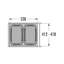 Plastic Cabinet Laundry Bin with Handles-73715987-70279927