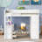 Space-saving Loft Bed Solid Wood Modern Style Ideal For Compact Spaces