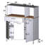 Algy 126cm Kitchen Pantry