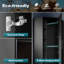 186*80*80CM Modern Simple Corner Wardrobe With High Light UV Door Panel,Solid Wood Style-1125755709