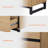 Aadam Modern Wooden Accent Cabinet with 9 Spacious Drawers, Metal Base-1122406652