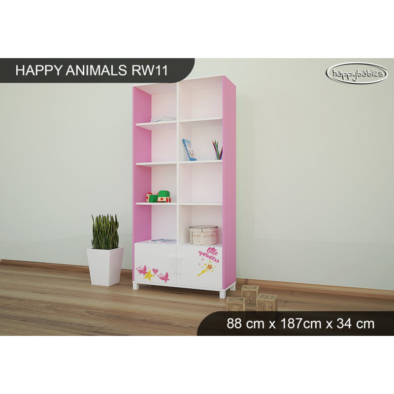 187cm H X 88cm W Animals Kids Cube, Pink