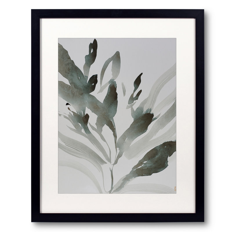 Wind Chimes Print by Novi Lim, Black Framed Paper, 30" H x 24" W