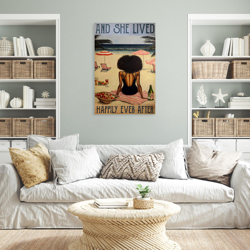 And She Lived Happily Ever After, H 36 po x l 24 po x P 1,25 po