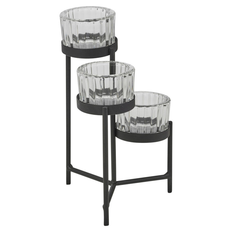 Metal Tabletop Candelabra