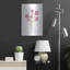  «Pink Flowers Plant» par Club Daydream, art mural en métal, 16 po x 24 po-1276712596