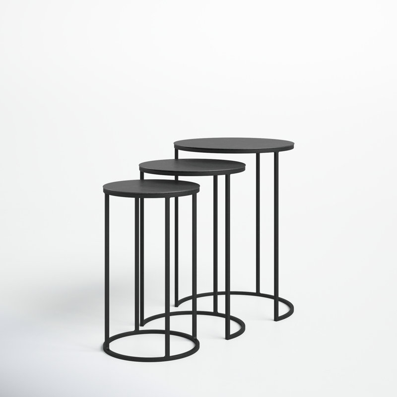 Addie Iron Nesting End Table