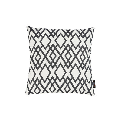 Diamond Geometric Square Throw Pillow Cover