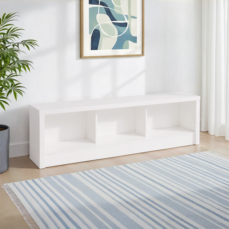 Banc de rangement Frankllin, Blanc