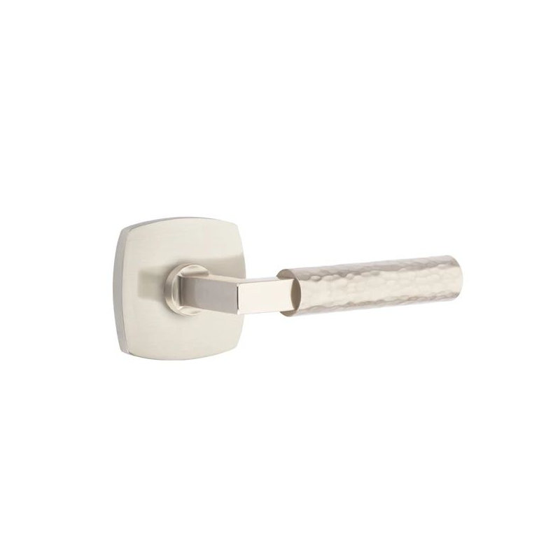 Privacy Door Lever with Square Rosette