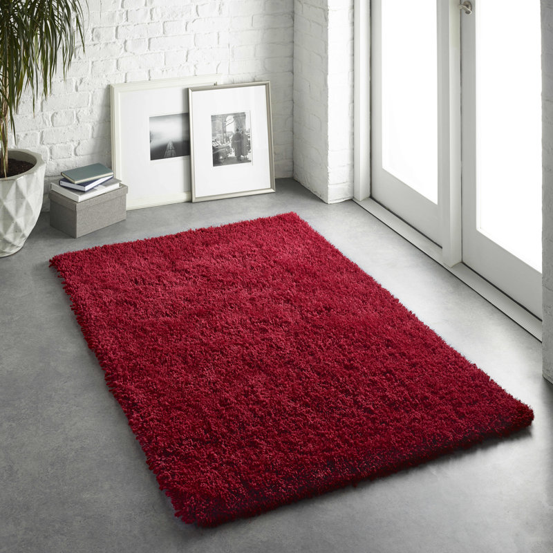 Coopers Solid Colour Hand Woven Area Rug, Rectangle 90 x 150cm