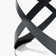Modern Round Dining Table for 4-6 with Sintered Stone Tabletop, X Carbon Steel Base Pre-Assembly