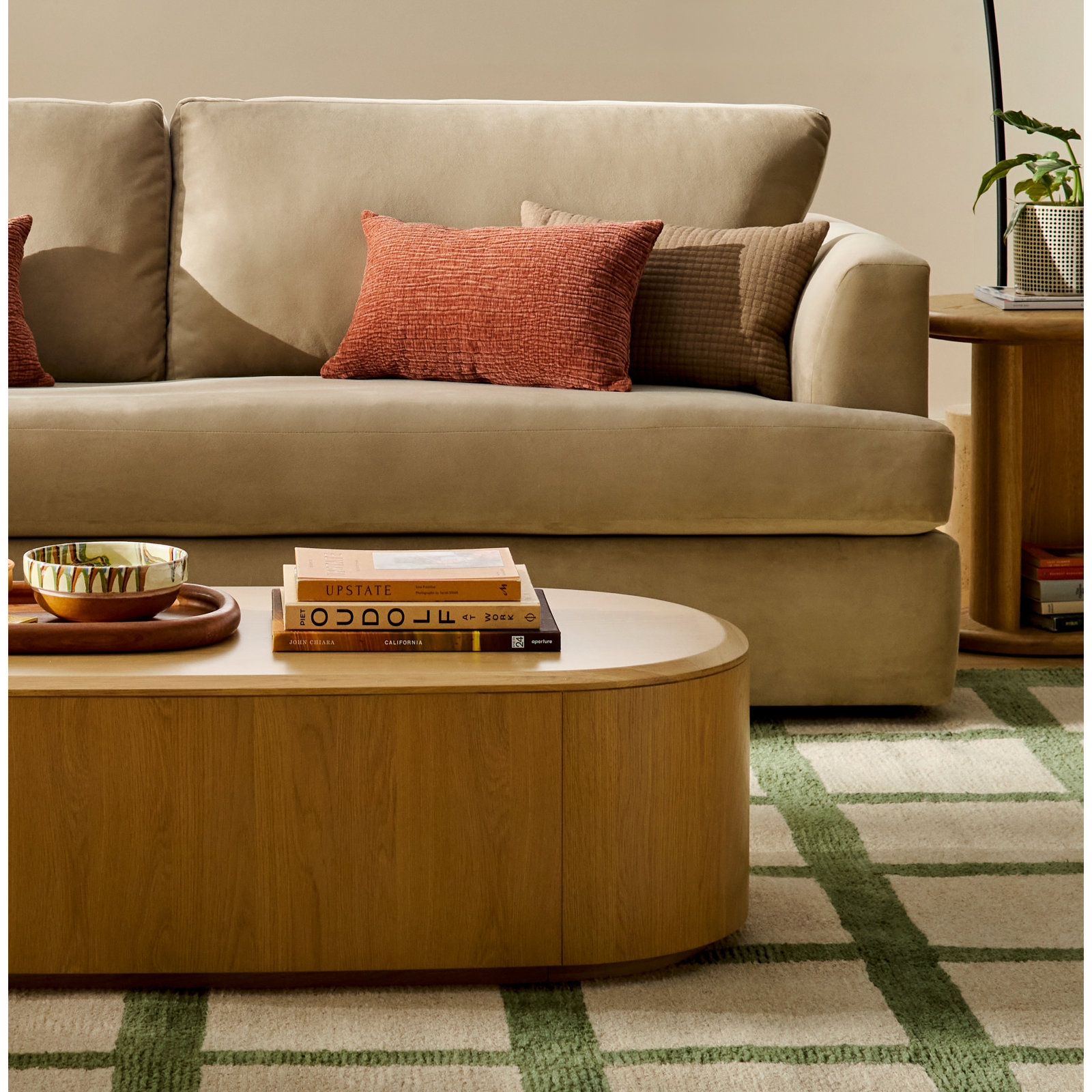 Parina Hand-Tufted Wool Rug, Rectangle 7'9" x 9'9"