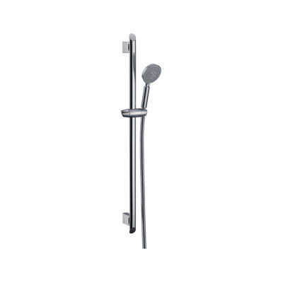 Vladimir Chrome Round Hand Shower And Rail
