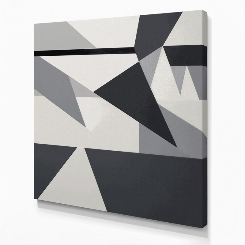 Minimalisme, art mural sur toile brun 75