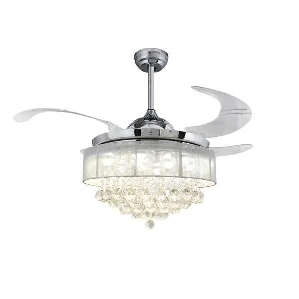 House of Hampton® Heineman 42'' Ceiling Fan with LED Lights - Wayfair ...