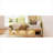 Storage Queen Size Platform Bed MDF Clean White With Built-in Bookshelf LED and Drawer For Bedroom-2122851266