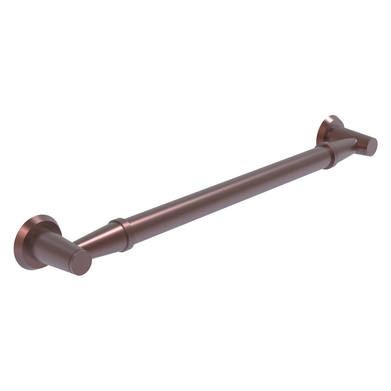 Barre d'appui Morosini lisse, Cuivre antique, 24 po