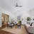 Nicola 52" 3-Blade Standard Ceiling Fan With Remote and Led Light-1631905421