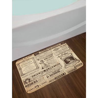 Memory Foam Non-Slip Bath Rug