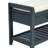 39" Wide Shoe Storage Bench With Cushion Entryway Bench Storage Bench With Drawers And Shoe Rack-368081148