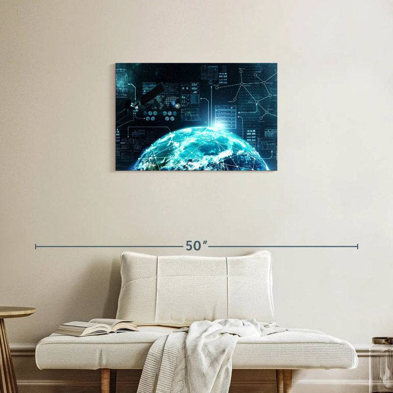 Keiri Internet dans l'espace, H 20 po x l 30 po