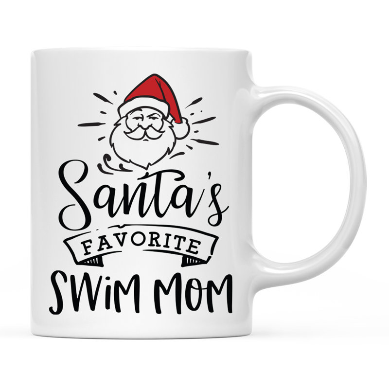 Tasse à café Neelam, « Swim Mom »
