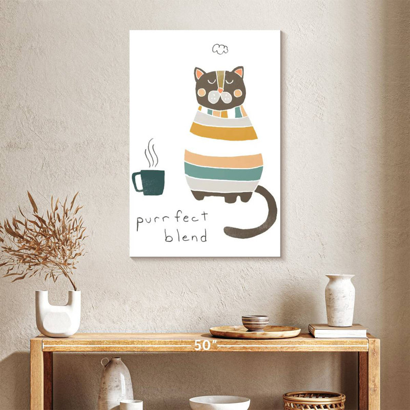 Brampt Coffee Cats I, H 36 po x l 24 po