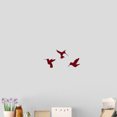 Adhésif décoratif colibris