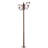 Bola Tavern 120'' Rustic Nail Candelabra Floor Lamp