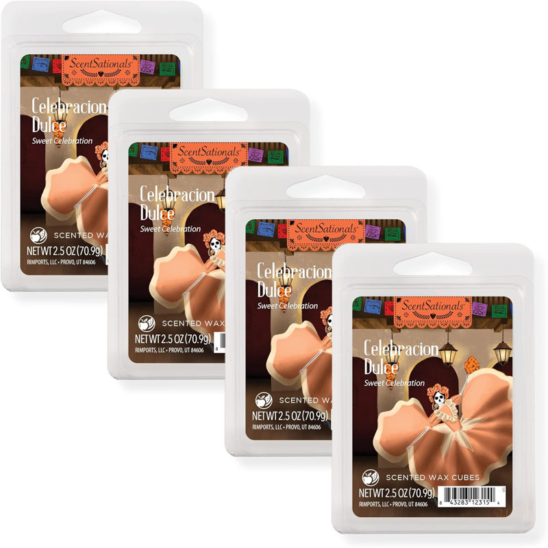 ScentSationals Celebracion Dulce Waxes 4 PC