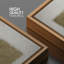 «Brown Geometric Shape Landscape», reproduction de cadre flottant sur toile-1340825148-1340825146