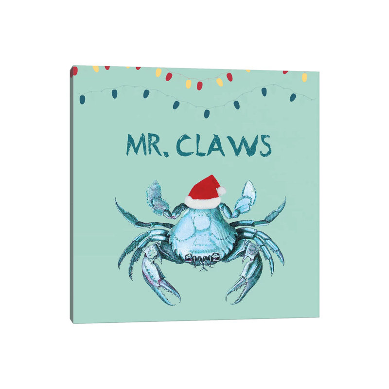 Mr Claws by Sheldon Lewis - Wrapped Canvas Print, 30.48 cm H x 30.48 cm W