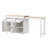 74.5 inch Kitchen Island with Extendable Dining Table , Rolling Kitchen Island on Wheels with Spice Rack and 2 Drawers, 4 Door Cabinet, for Kitchen, Dining Room, White (One Package)-835447739