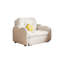Fauteuil convertible 33,46 po blanc 100% polyester-173499411