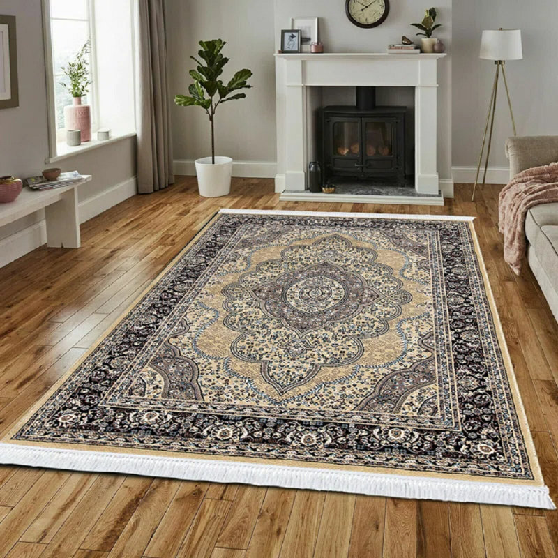 Floral Indoor / Outdoor Area Rug, Runner 60 x 220 cm