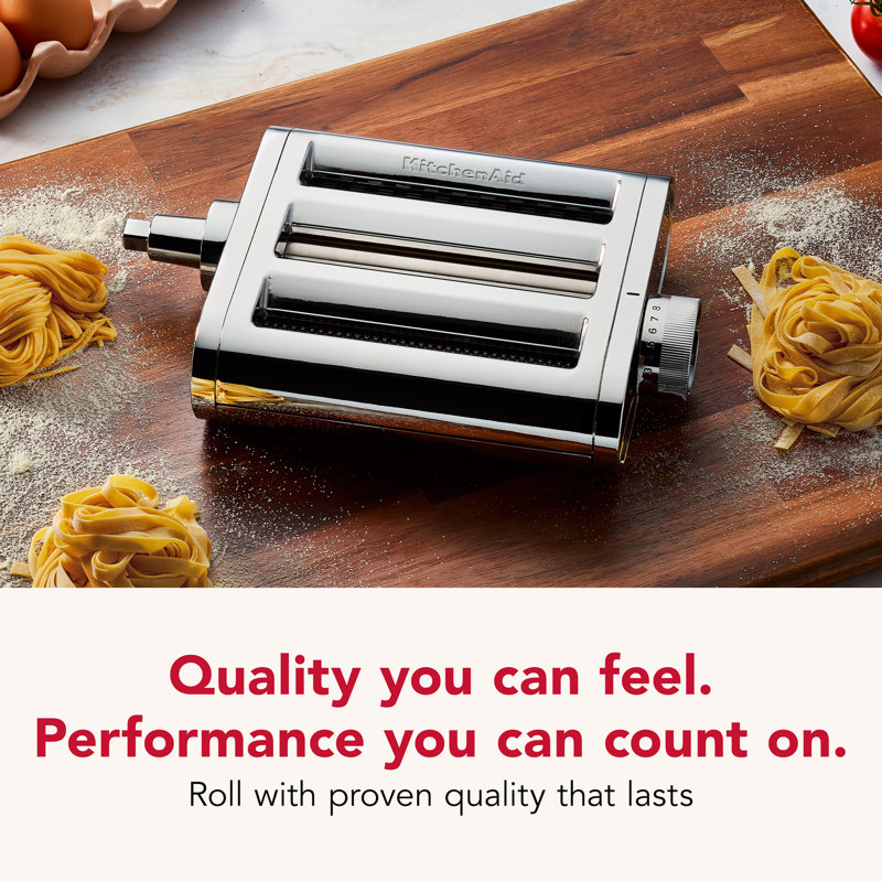 KitchenAid® 3-in-1 Metal Pasta Attachment
