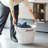 August Grove® Handwoven Laundry Basket With Liner & Handles - Boho Decorative Storage Hamper For Clothes Blankets Pillows And Towels - Ideal For Laundry Room Bathroom Bedroom And Living Room,-1835330084