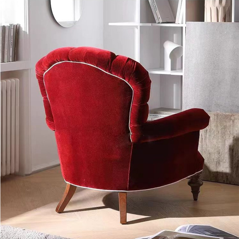 Willkie, Wine Red Polyester Blend