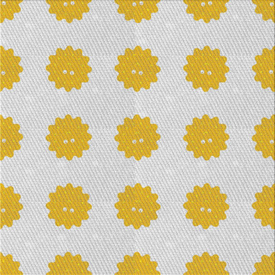 Tapis gris clair/jaune à motifs