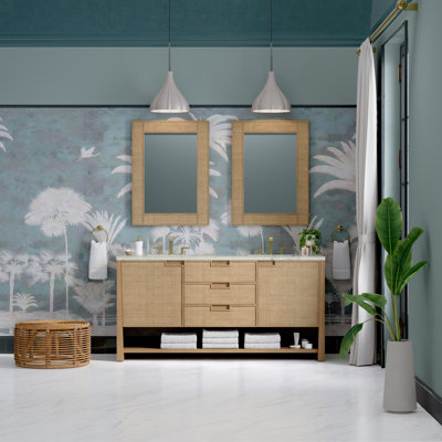 Meuble-lavabo double Solene
