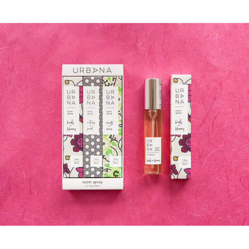 Urbana Assorted Fragrance Room Spray Gift Set 3 x 1oz