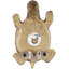 Figurine autoportante de 12 po de largeur en brun