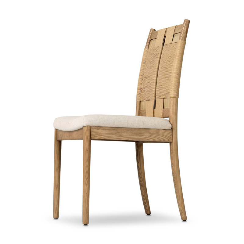 Harlee Upholstered Dining Chair, Amber Ash