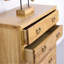Console en bois d'orme massif