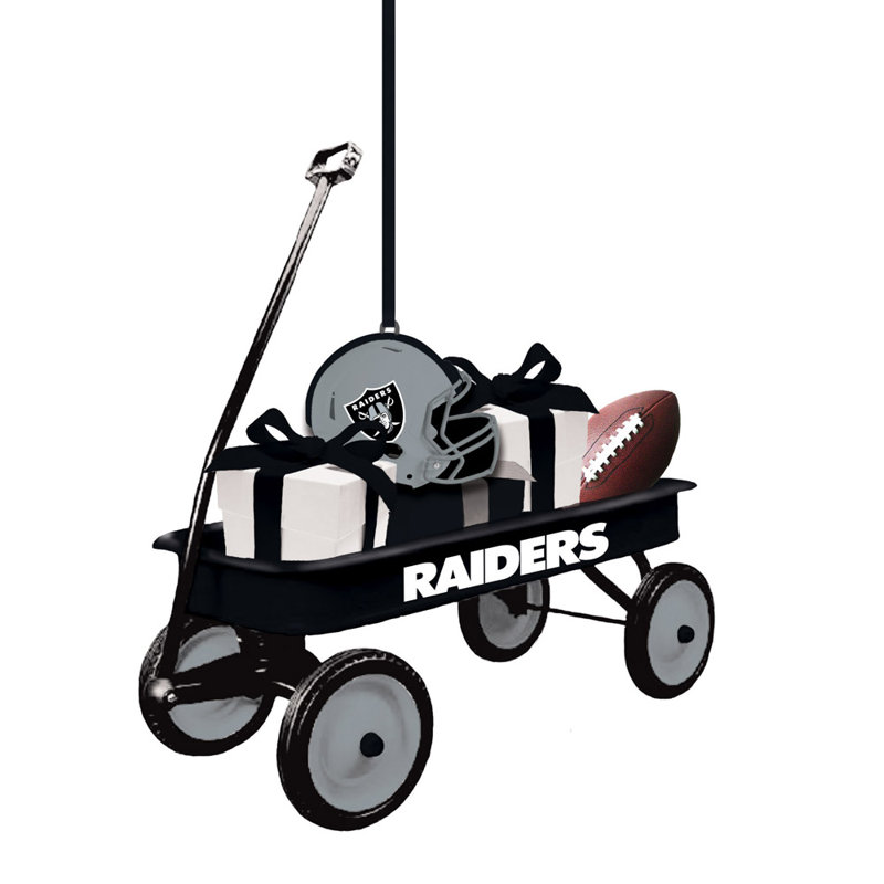 Figurine décorative suspendue NFL, Raiders d'Oakland