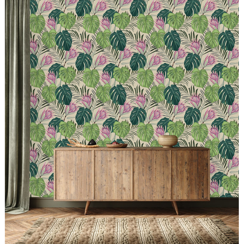 Carreau de papier peint l 25 po Cainwood, L 2,09 pi x L 18,75 pi