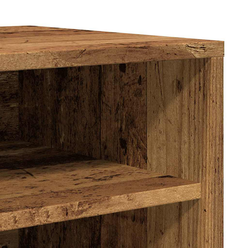 Shoe Cabinet Engineered Wood, Old Wood