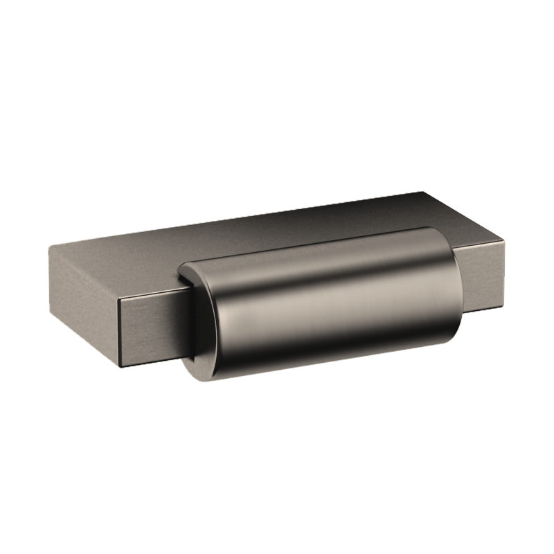 4623 Modern Collection Knob 1.5", in Lifetime (PVD) Graphite Nickel, Graphite Nickel